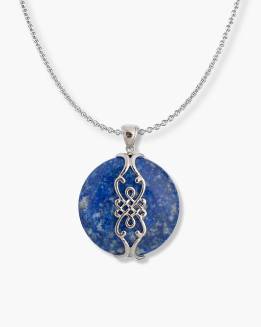 Silver Round Pendant