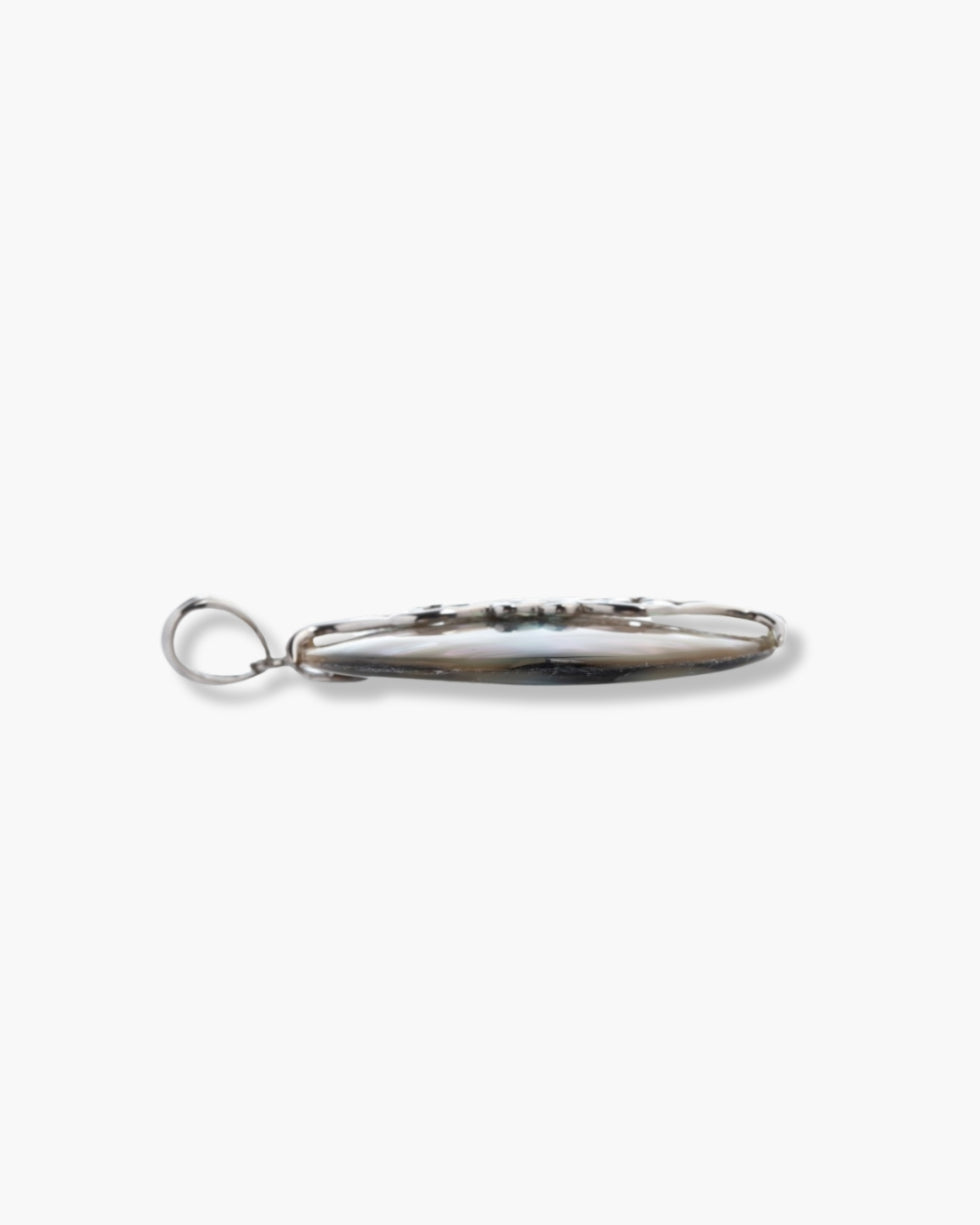 Silver Round Pendant