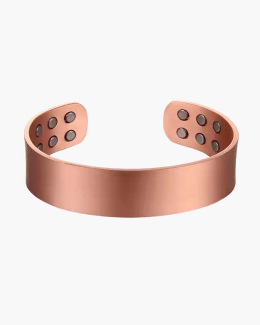 99.99% Pure Copper Magnetic Bracelet for Men - Arthritis Relief Bangle for Him
